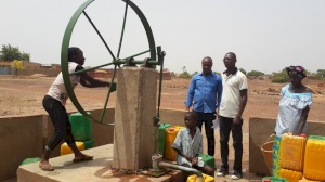 pozos construidos en Safané, Burkina Faso